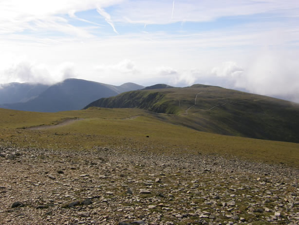 Nethermost Pike from Helvellyn